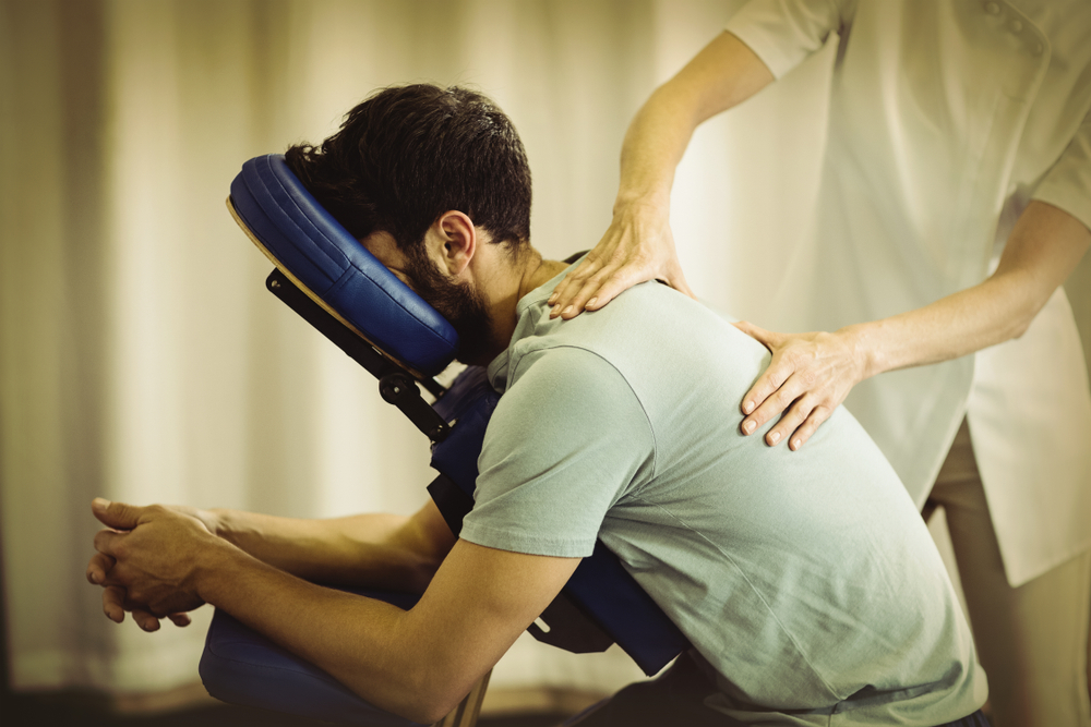 What is a chair massage and how does it feel